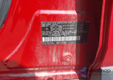 2016 Toyota Rav4 Se z USA, uszkodzony, nr VIN 2T3JFREV1GW531628